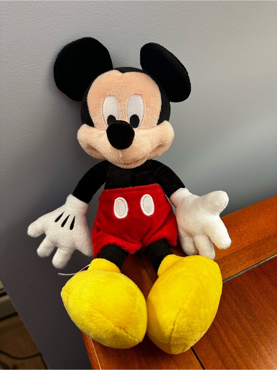 Disney Other - Disney Parks Plush Mickey Mouse in Black, Red, Yellow